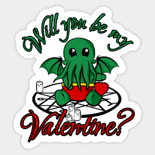 Valentine Cthulhu #9 Sticker